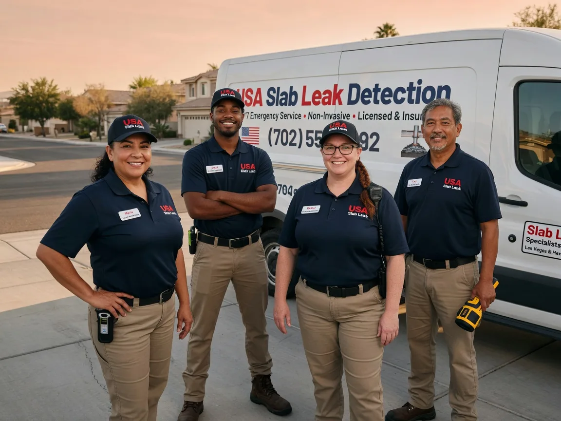 Slab Leak Repair company in Plumerville, AR